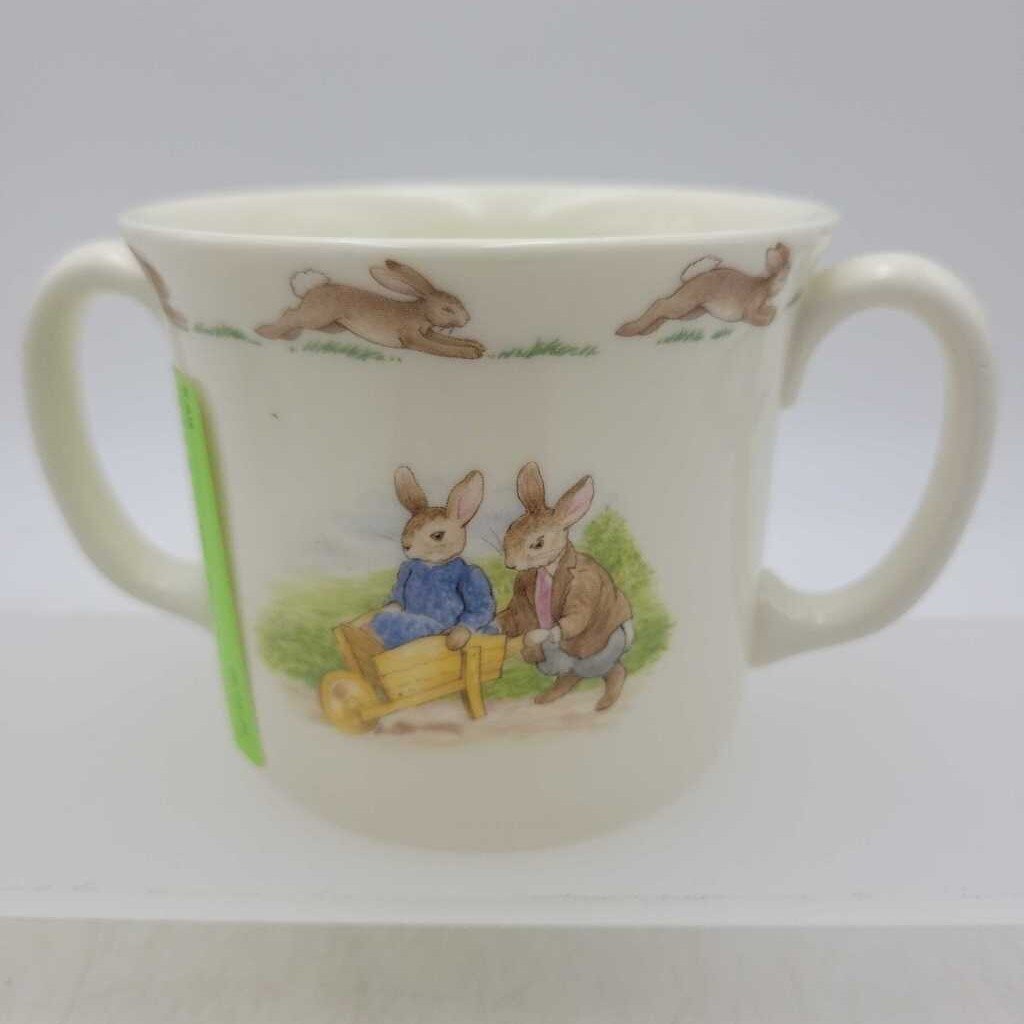 Bunnykins Double Handled cup by Royal Doulton (KAR)