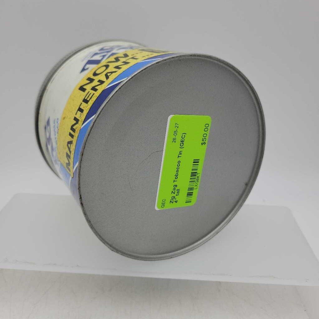 Zig Zag Tobacco Tin (GEC)
