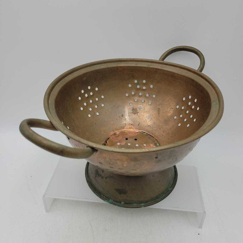 Vintage Copper Colander (US2)