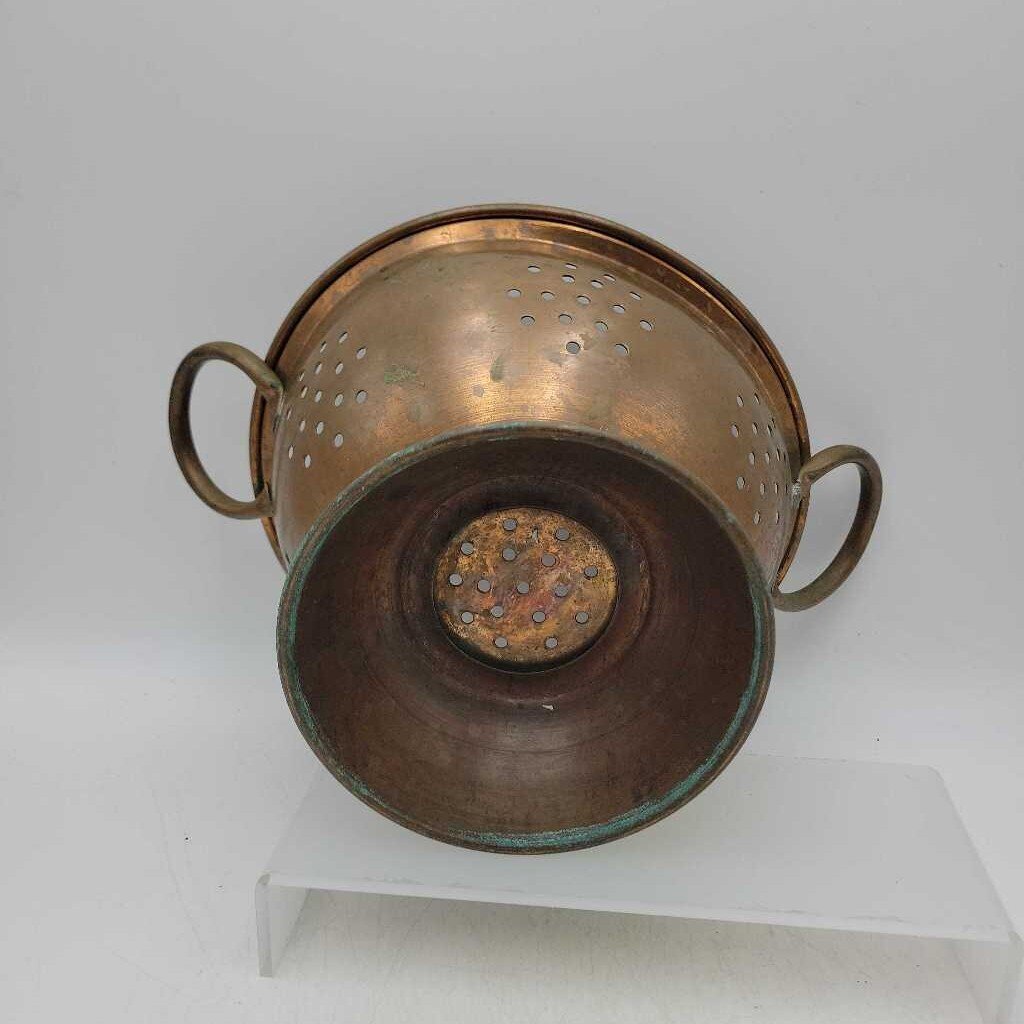 Vintage Copper Colander (US2)