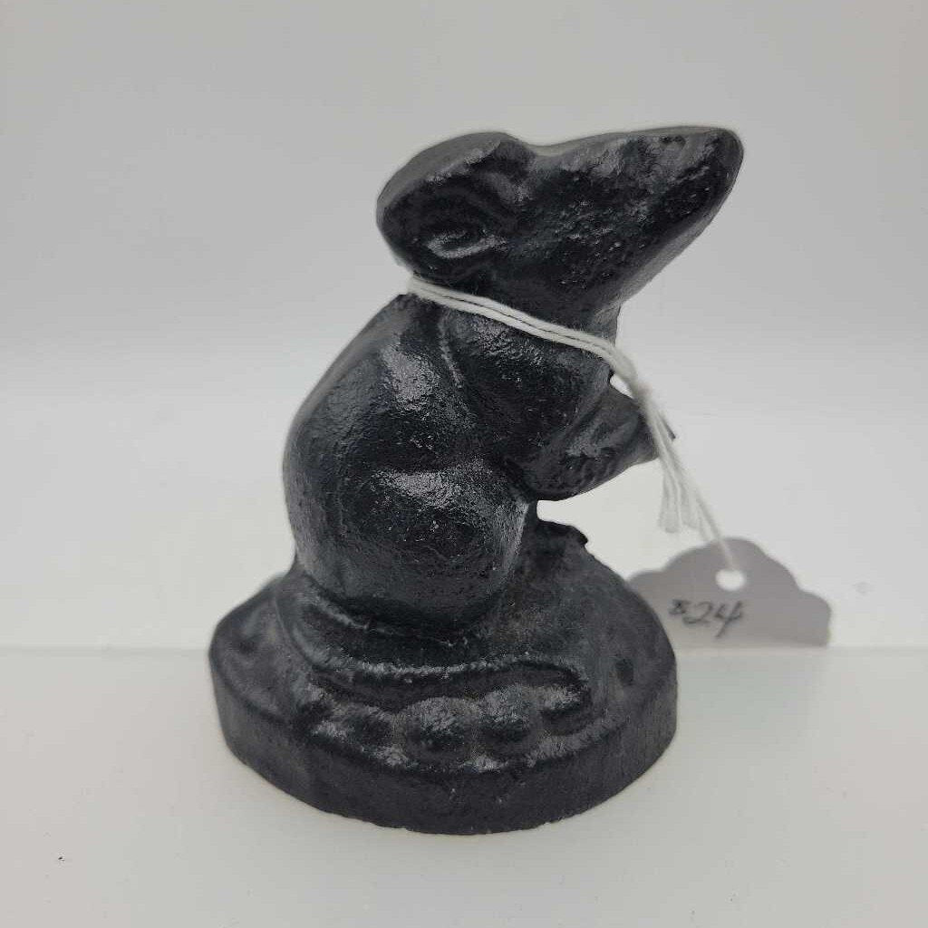 Merrickville Canada Cast Iron Mouse Doorstop #2581 (MCC)