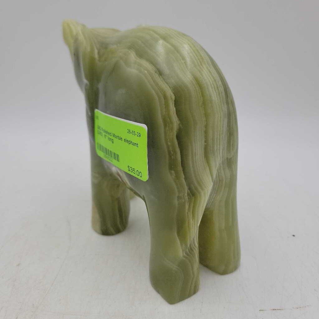 Polished Marble elephant (LIND)