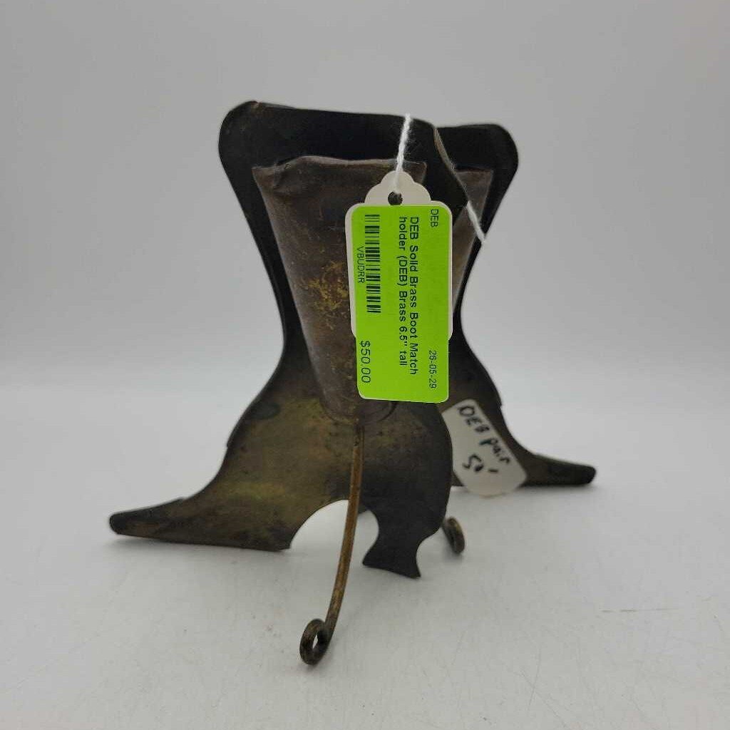 Solid Brass Boot Match holder pair (DEB)