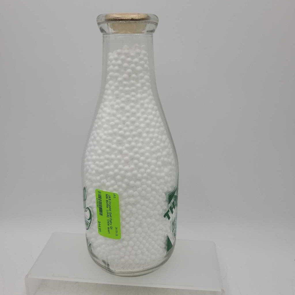 Crystal Galt Dairy Qt Milk Bottle (JAS)