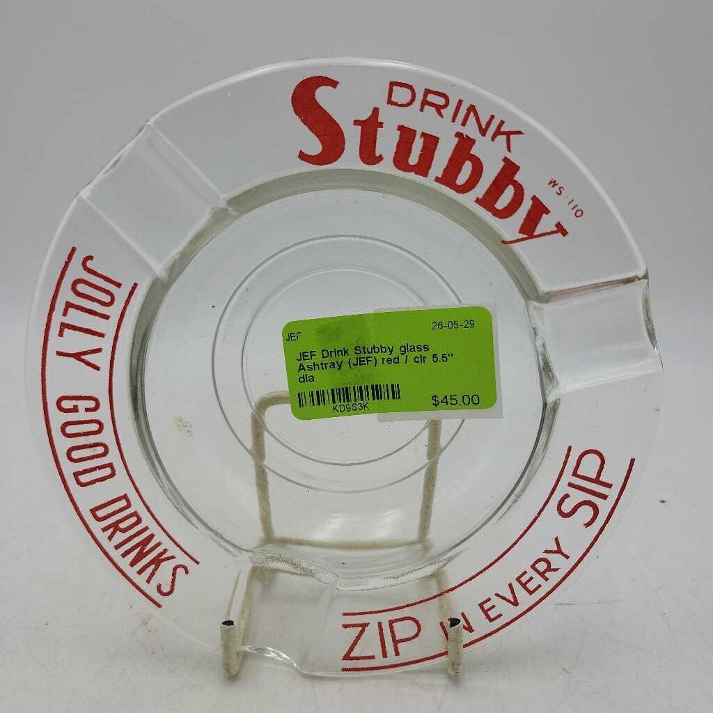 Drink Stubby glass Ashtray (JEF)