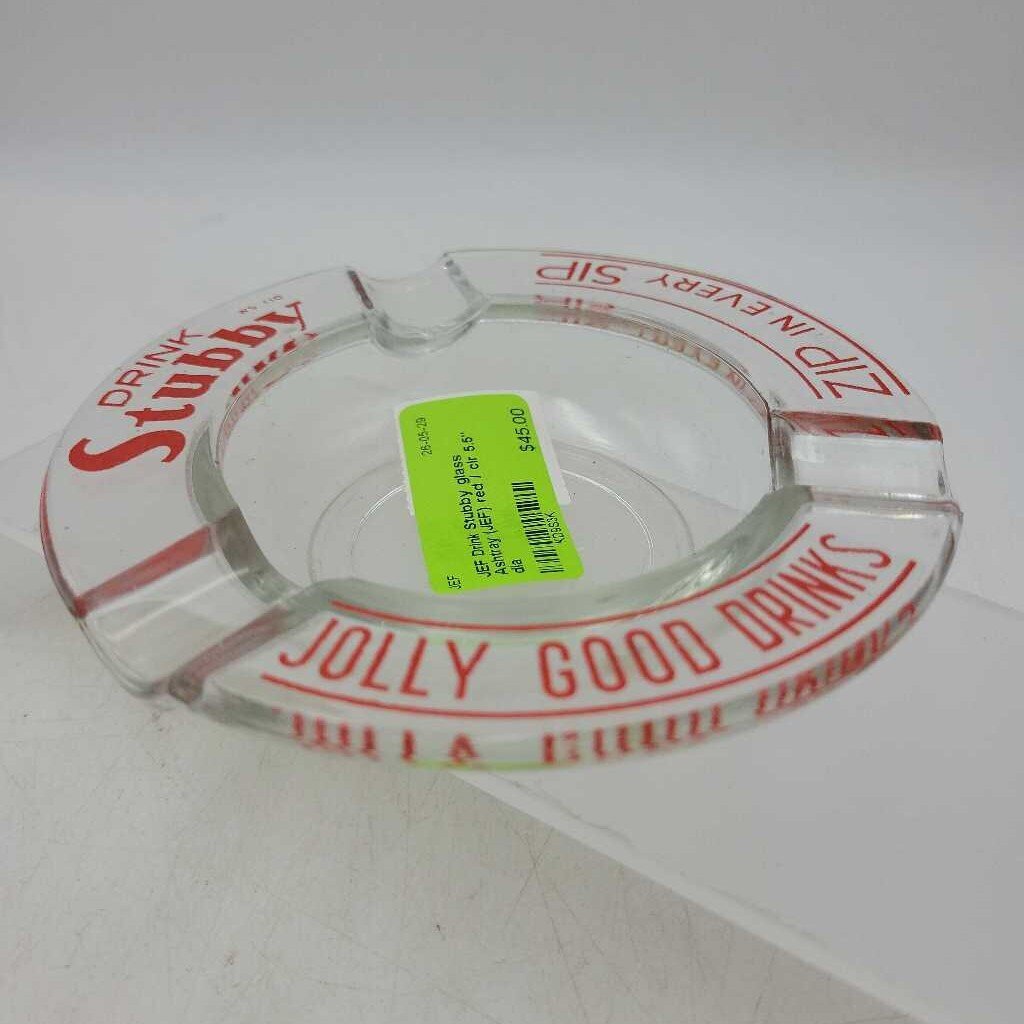 Drink Stubby glass Ashtray (JEF)