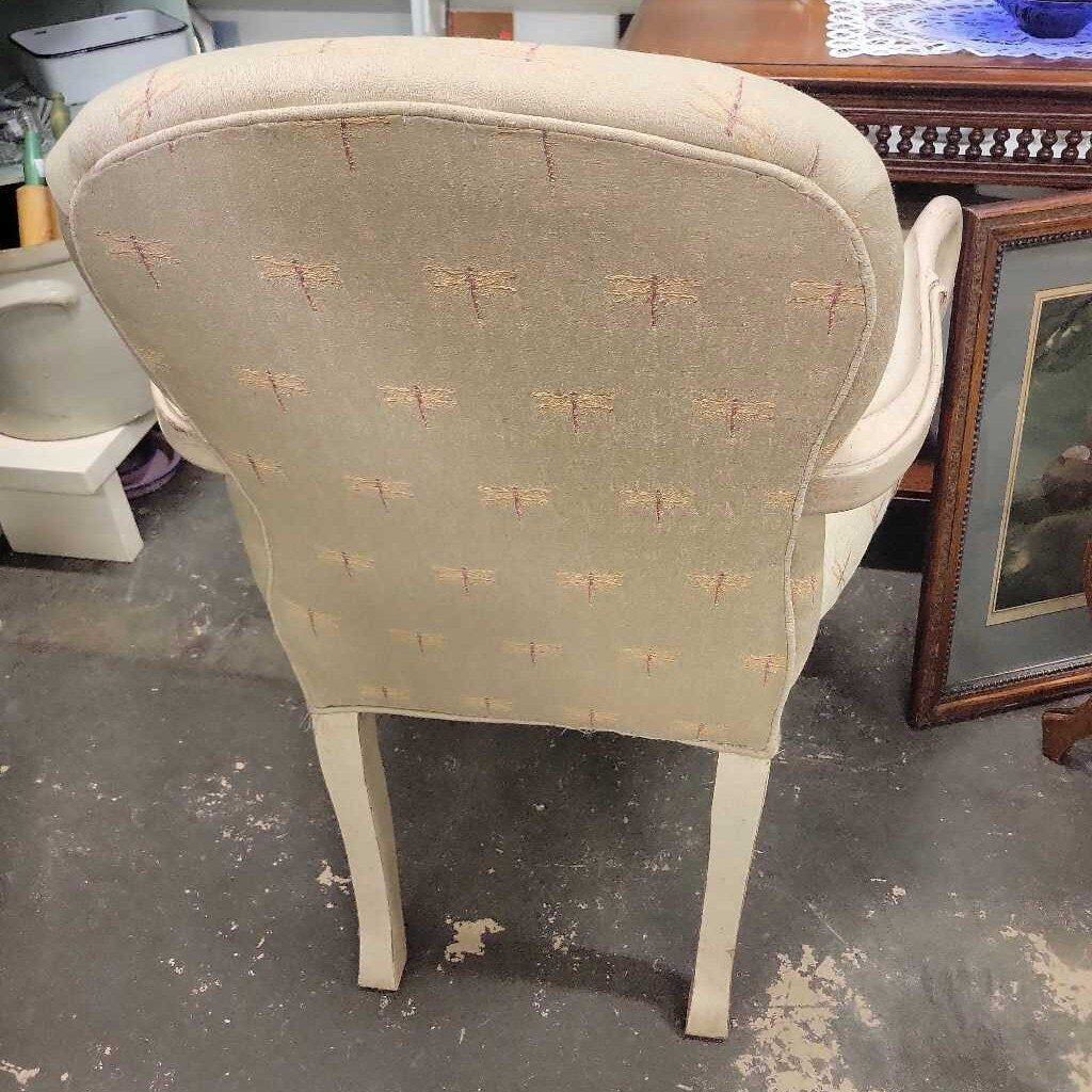 Upholsterd Chair (Dragonfly Design) (YVO) (605)