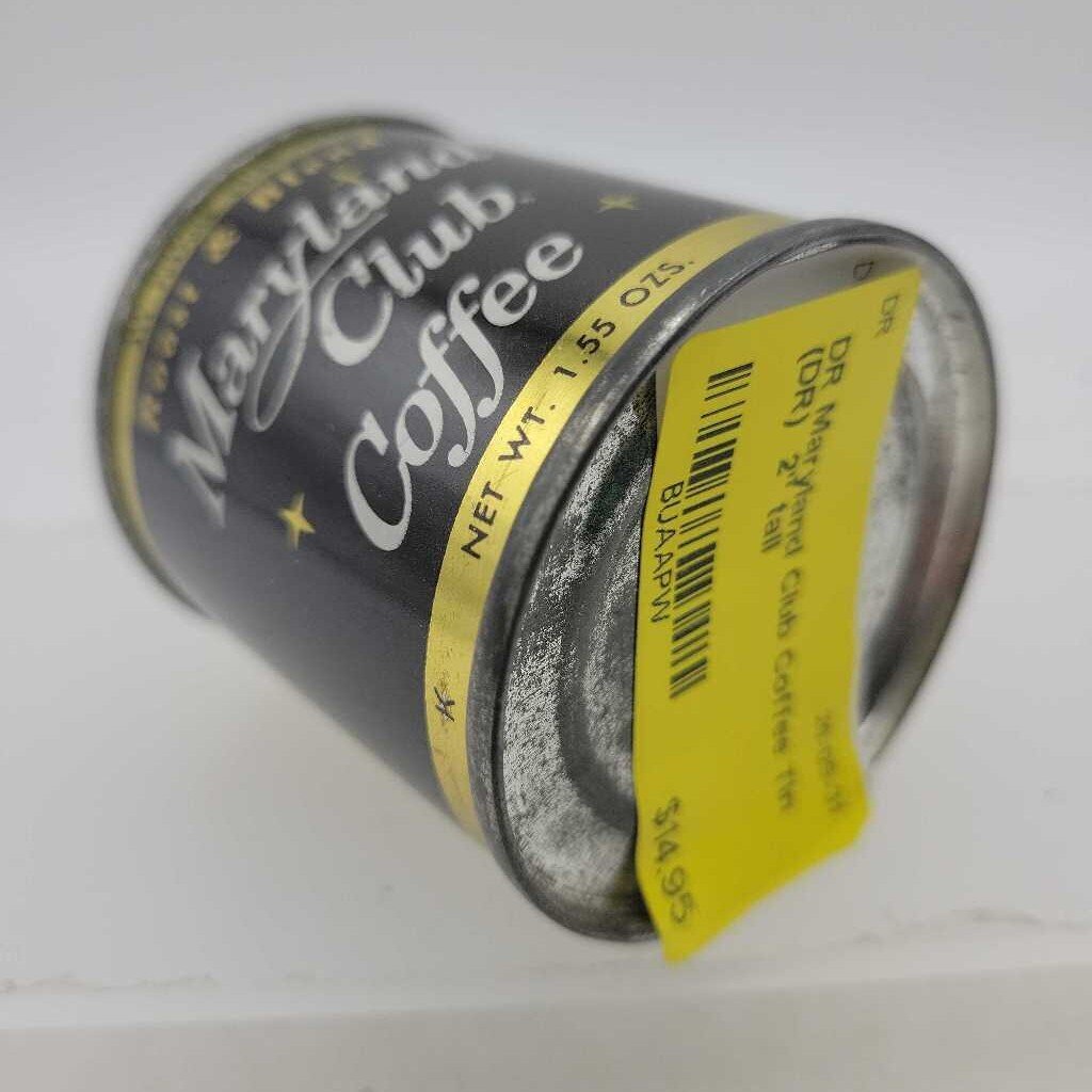 Maryland Club Coffee Tin (DR)