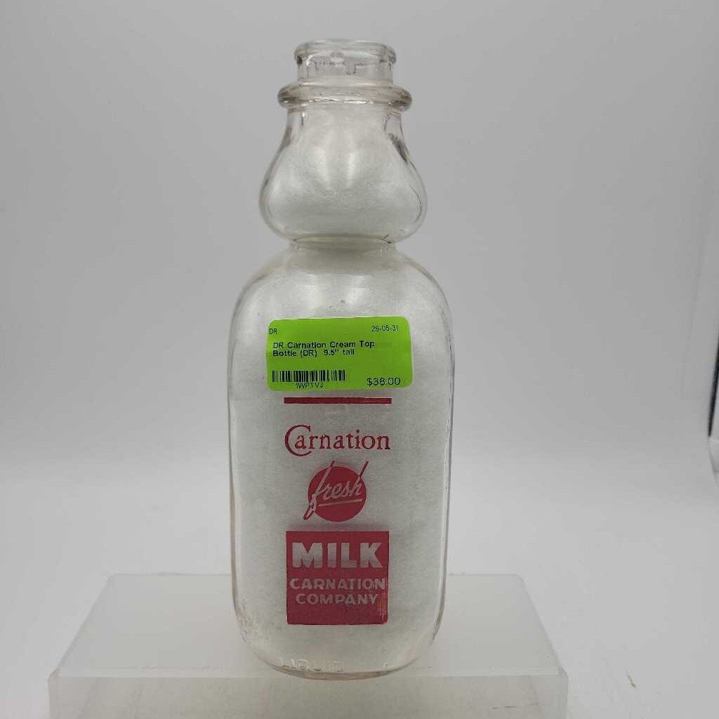 Carnation Cream Top Bottle (DR)