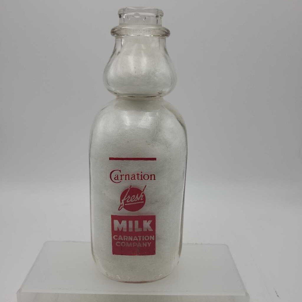 Carnation Cream Top Bottle (DR)