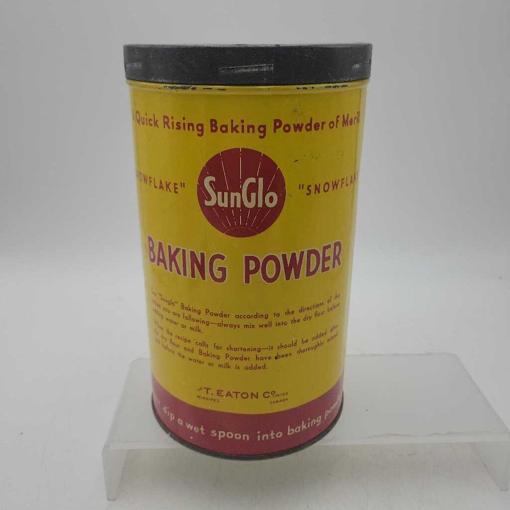 Eaton's Sun Glo Baking Powder Tin (DR)