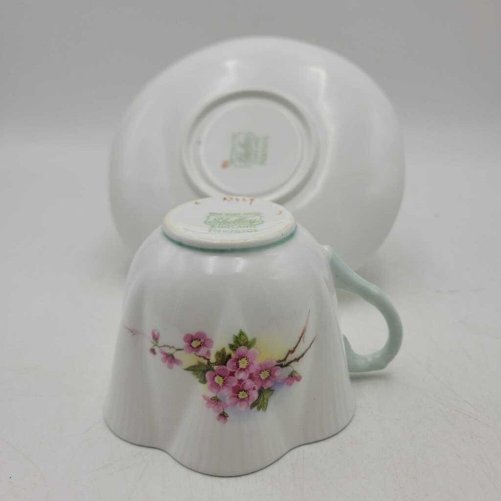 Shelley Cup and Saucer (YVO) (605)