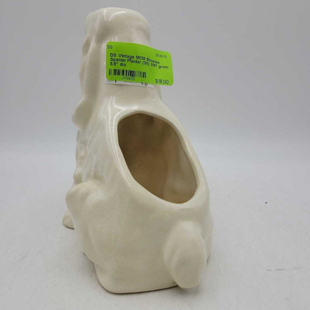 Vintage MCM Shawnee Spaniel Planter (DS) 3357