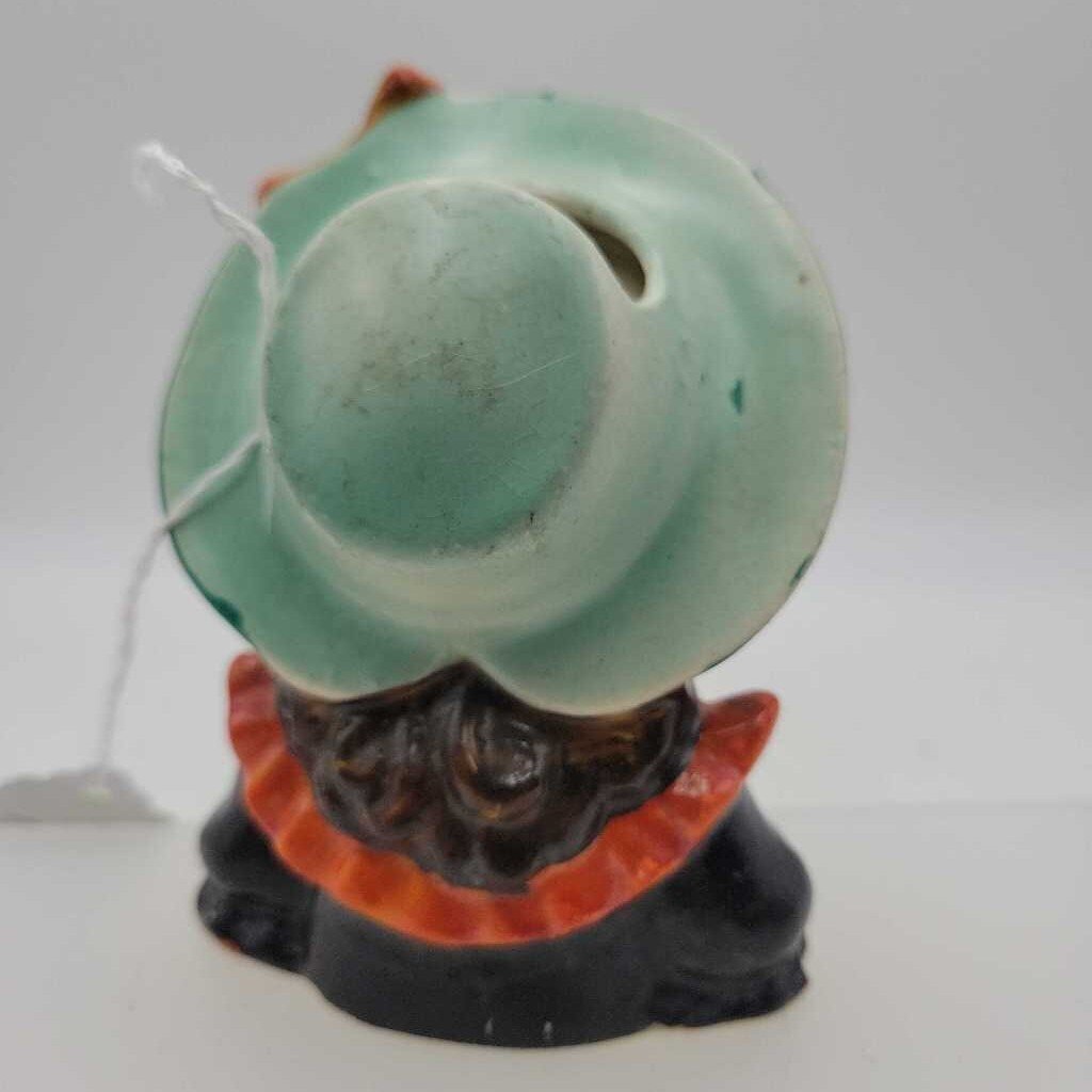 Vintage Miniature Lady Head Vase Occupied Japan (DEB)
