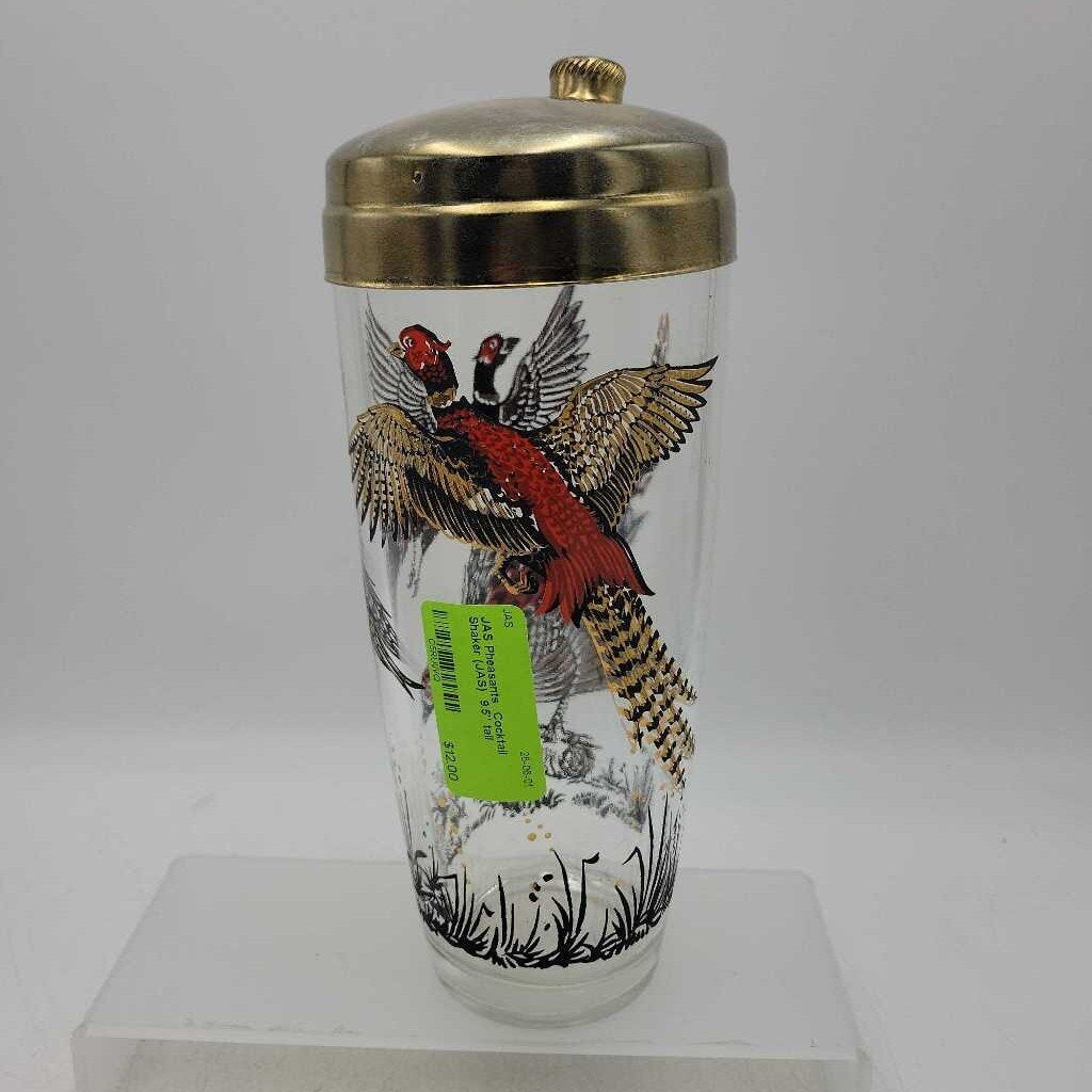 Pheasants Cocktail Shaker (JAS)