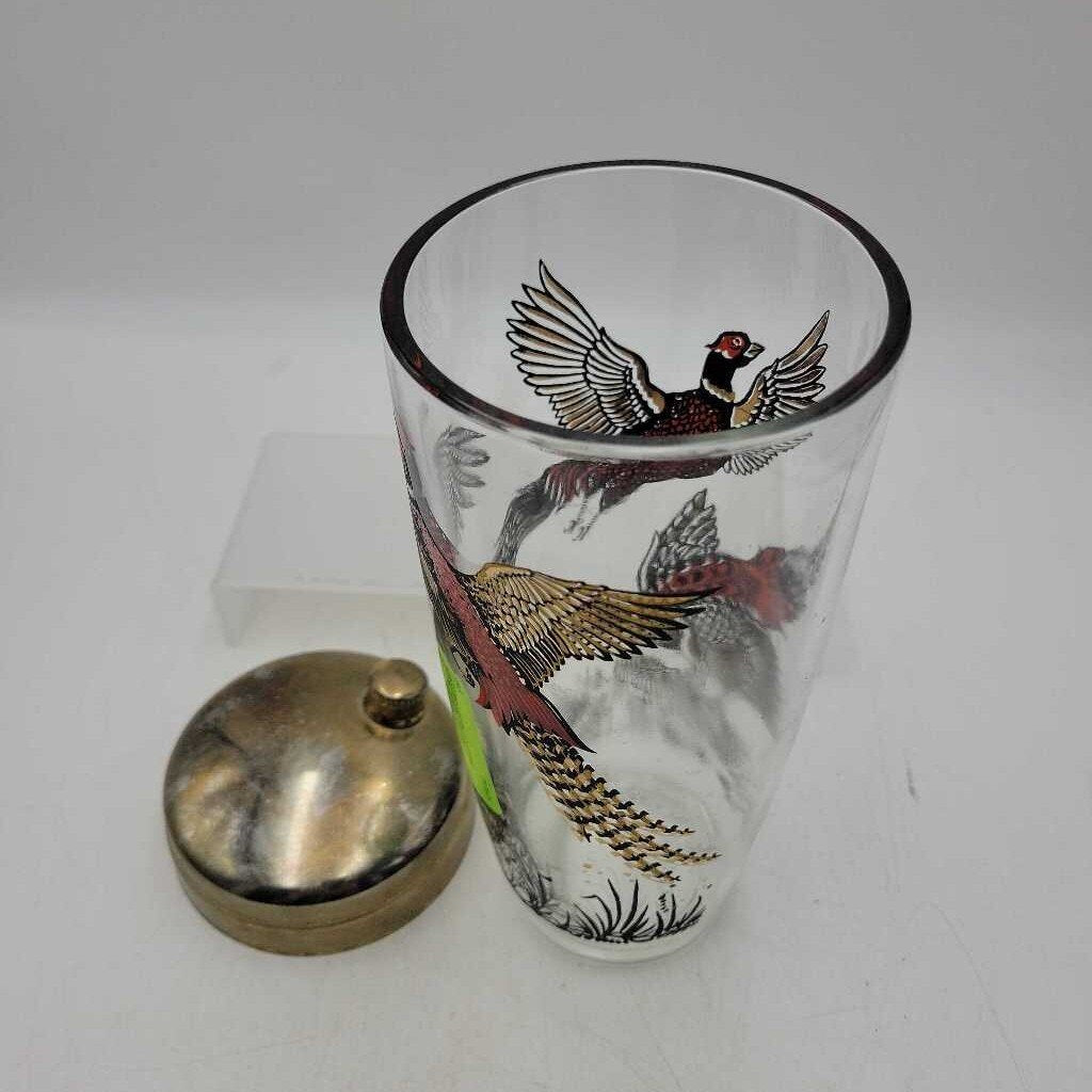 Pheasants Cocktail Shaker (JAS)