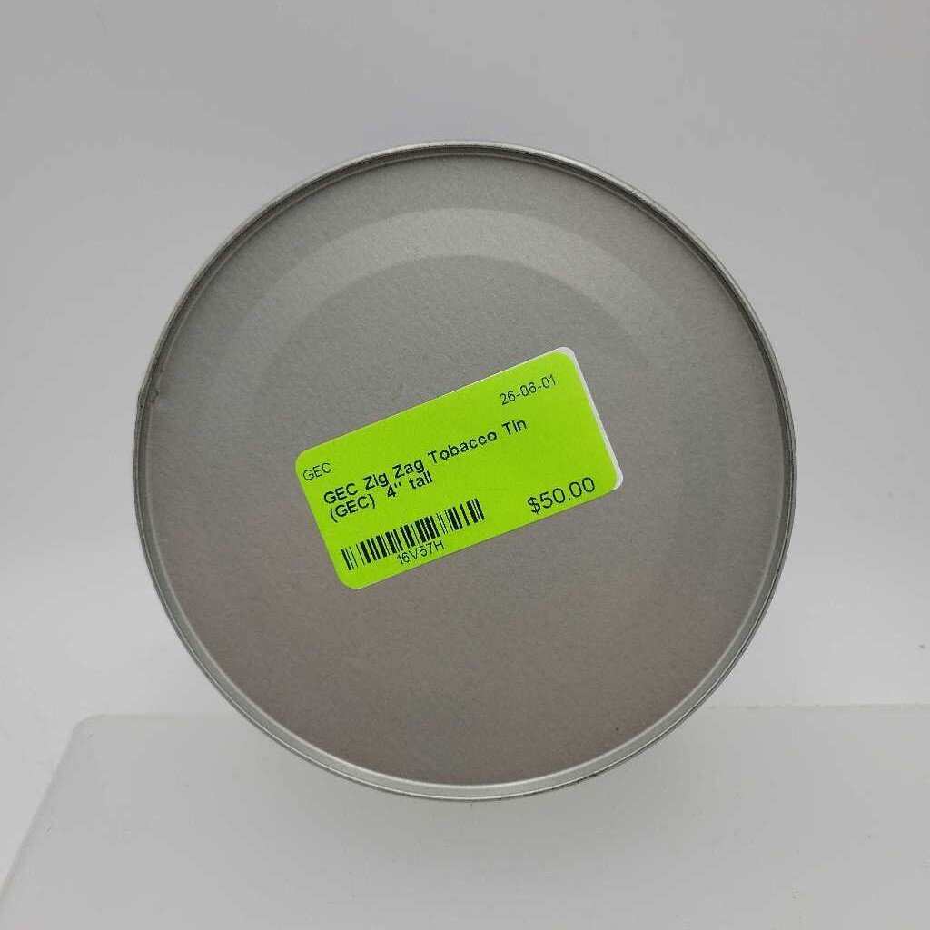 Zig Zag Tobacco Tin (GEC)