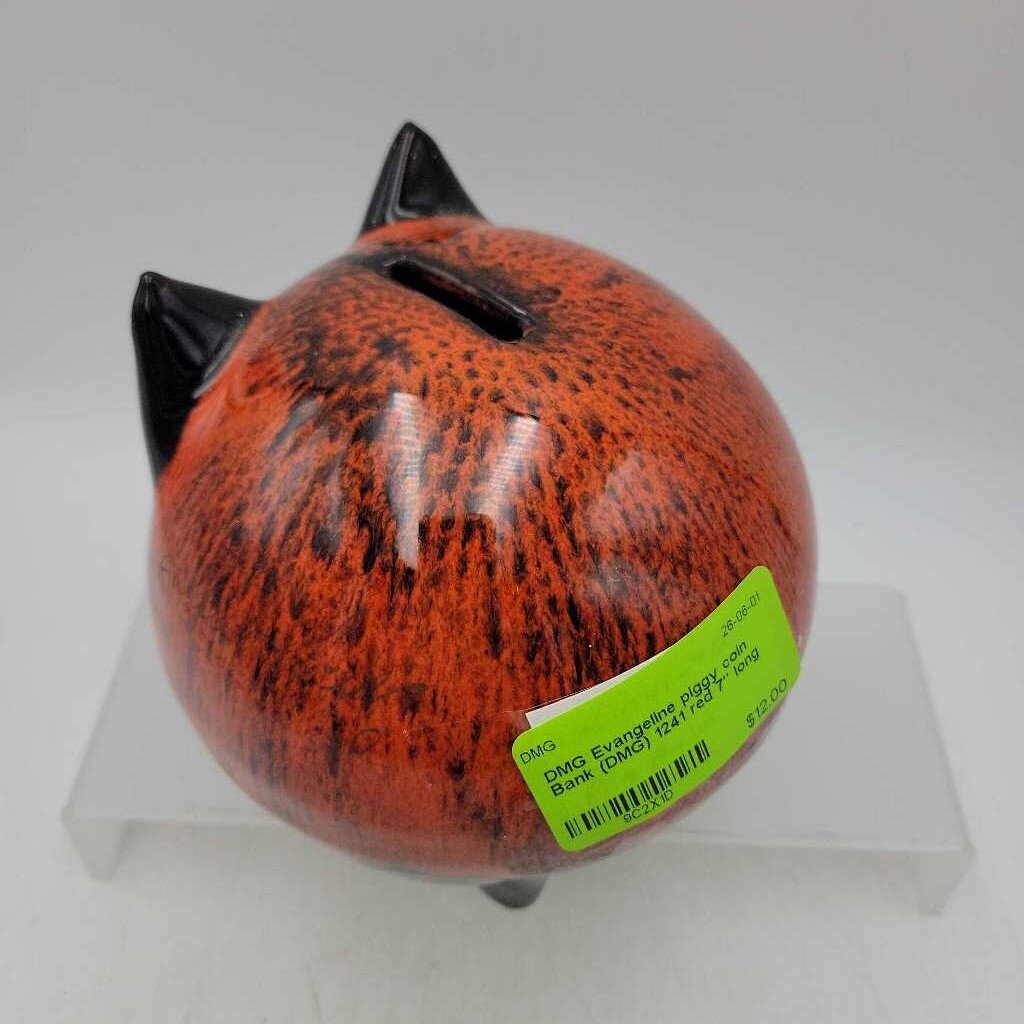 Evangeline piggy coin Bank (DMG) 1241