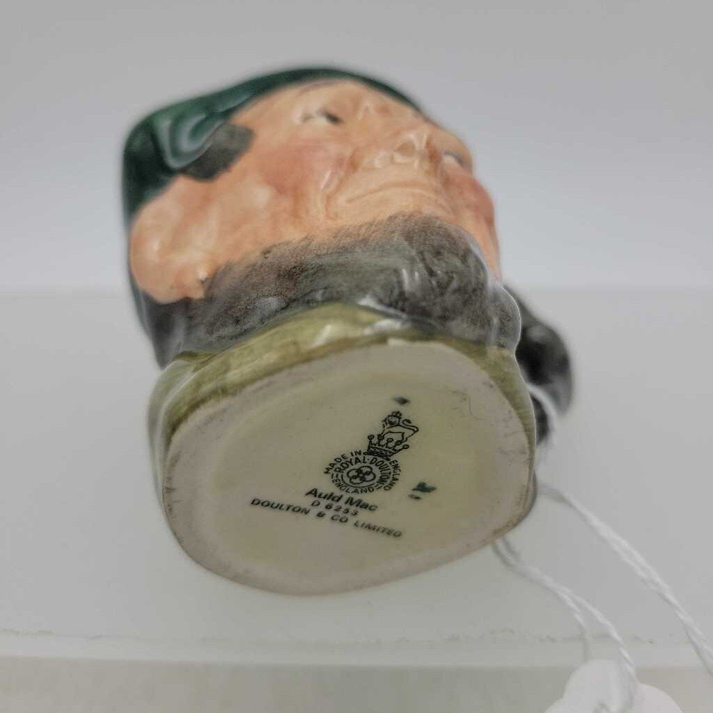 Royal Doulton Toby Mug Auld Mac Bang Went Sax pence(DMG) 0006