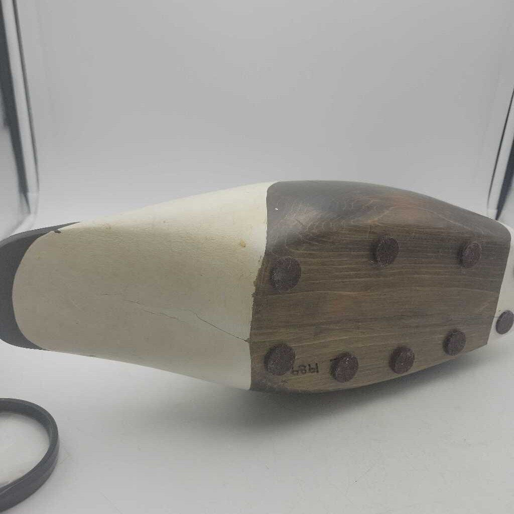 Signed Wood Canada Goose Decoy