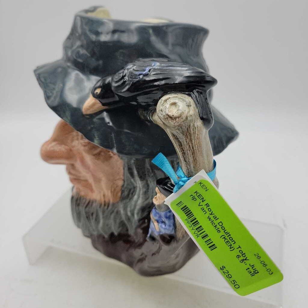 Royal Doulton Toby Jug rip Van wickle (KEN)