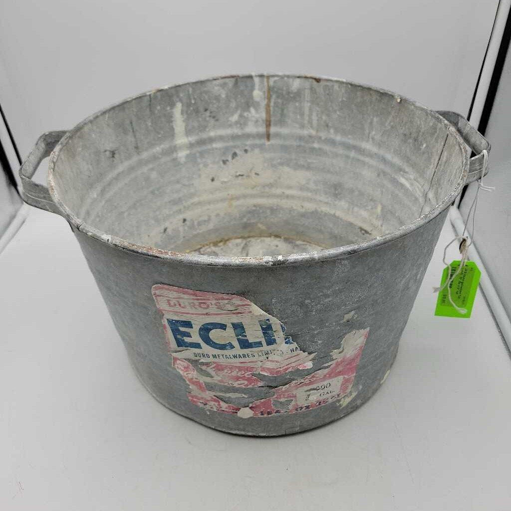round galvanized Tub (JAS)