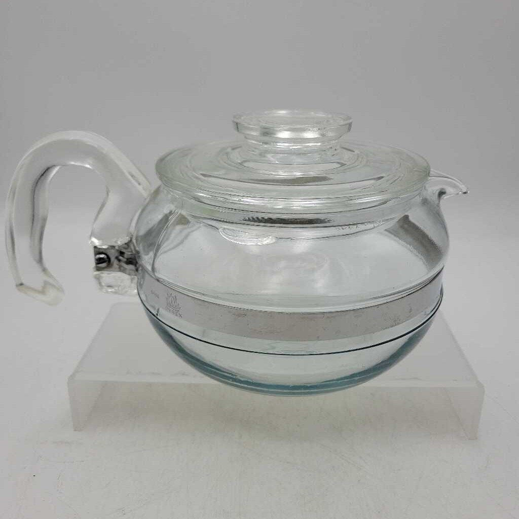 Pyrex Clear Glass Tea Pot (KAR)