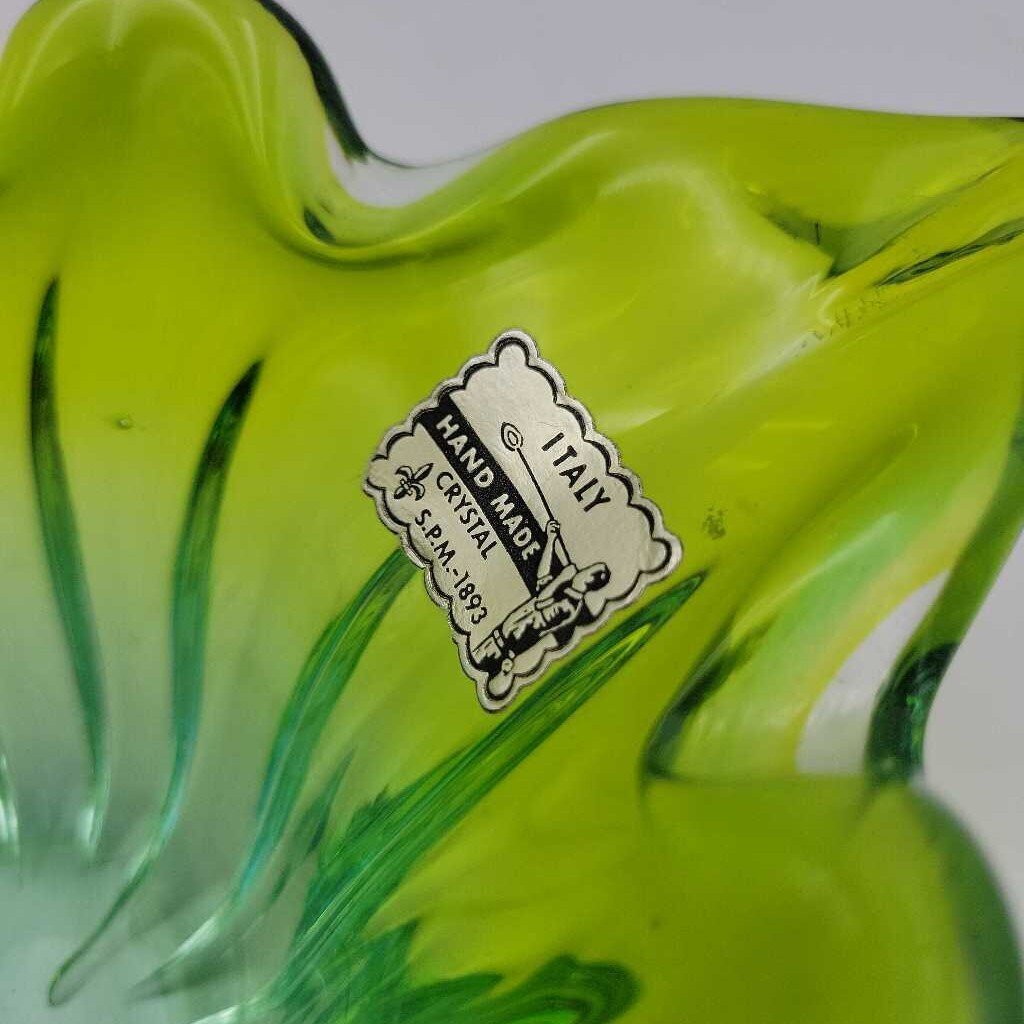 Italian Art Glass Swan #310