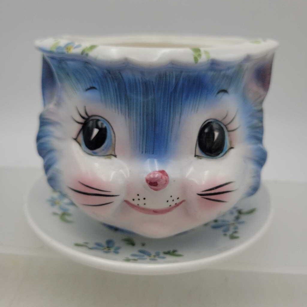 Lefton Ware "Miss Priss" Cookie Jar with Lid & Jam Jar no lid (3pcs) (JL)