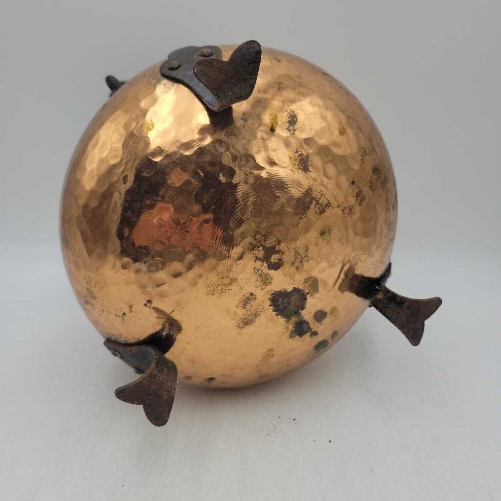 Hammered Copper Planter (JL)