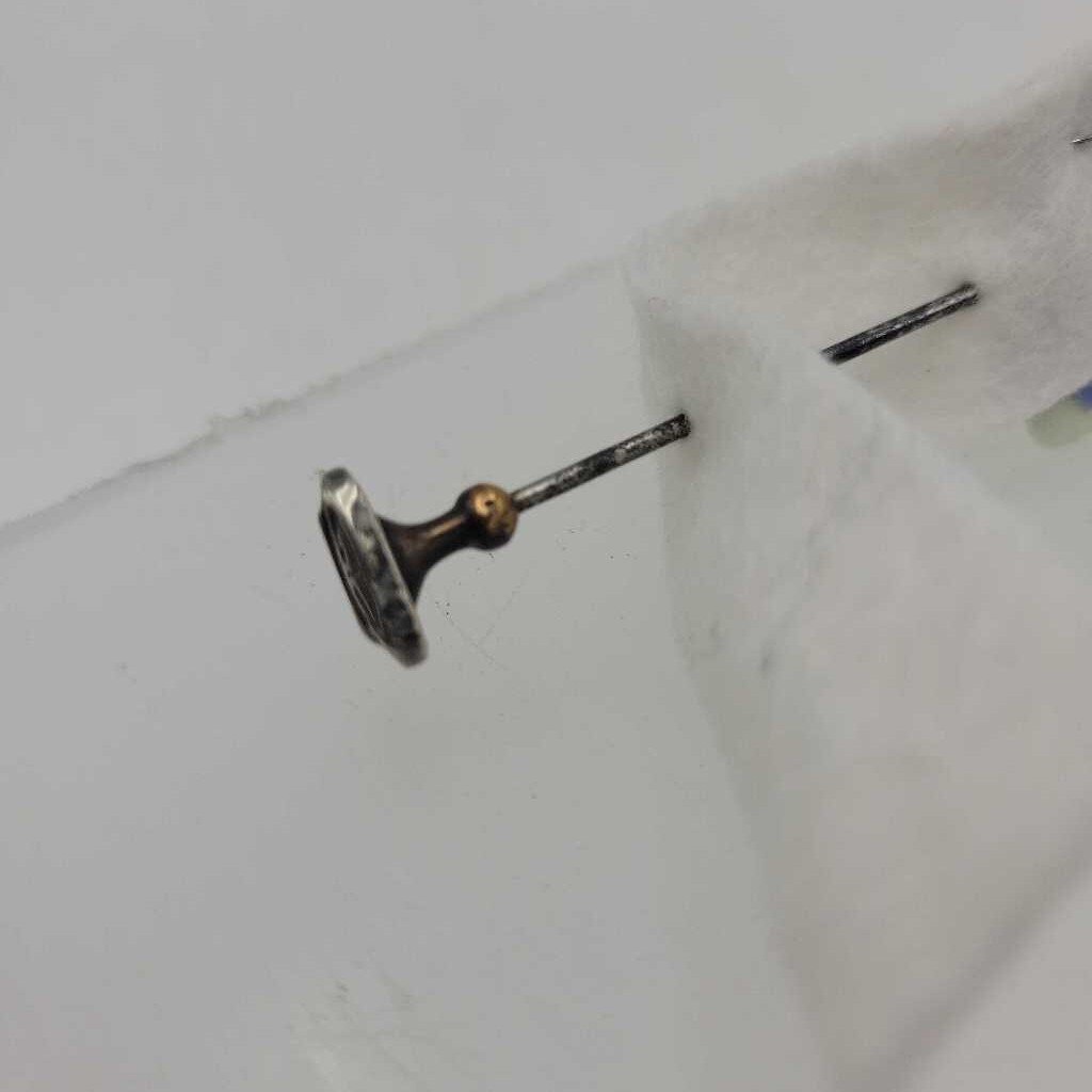 Antique Sterling Hat pin (TRE)