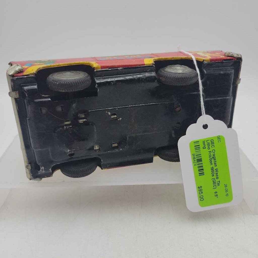 Cragstan Waco Tin Litho Friction 1950s (GEC)