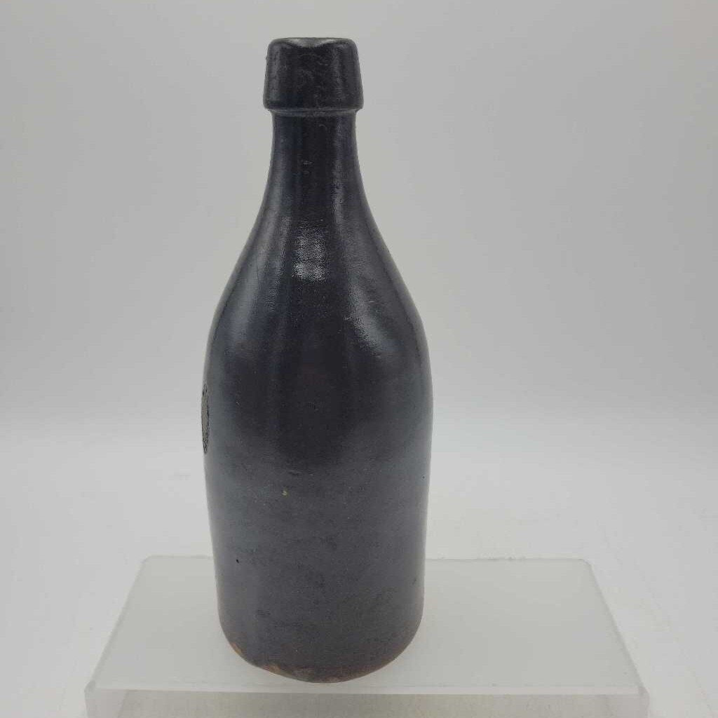 Hughes And Burns stoneware bottle (JEF)