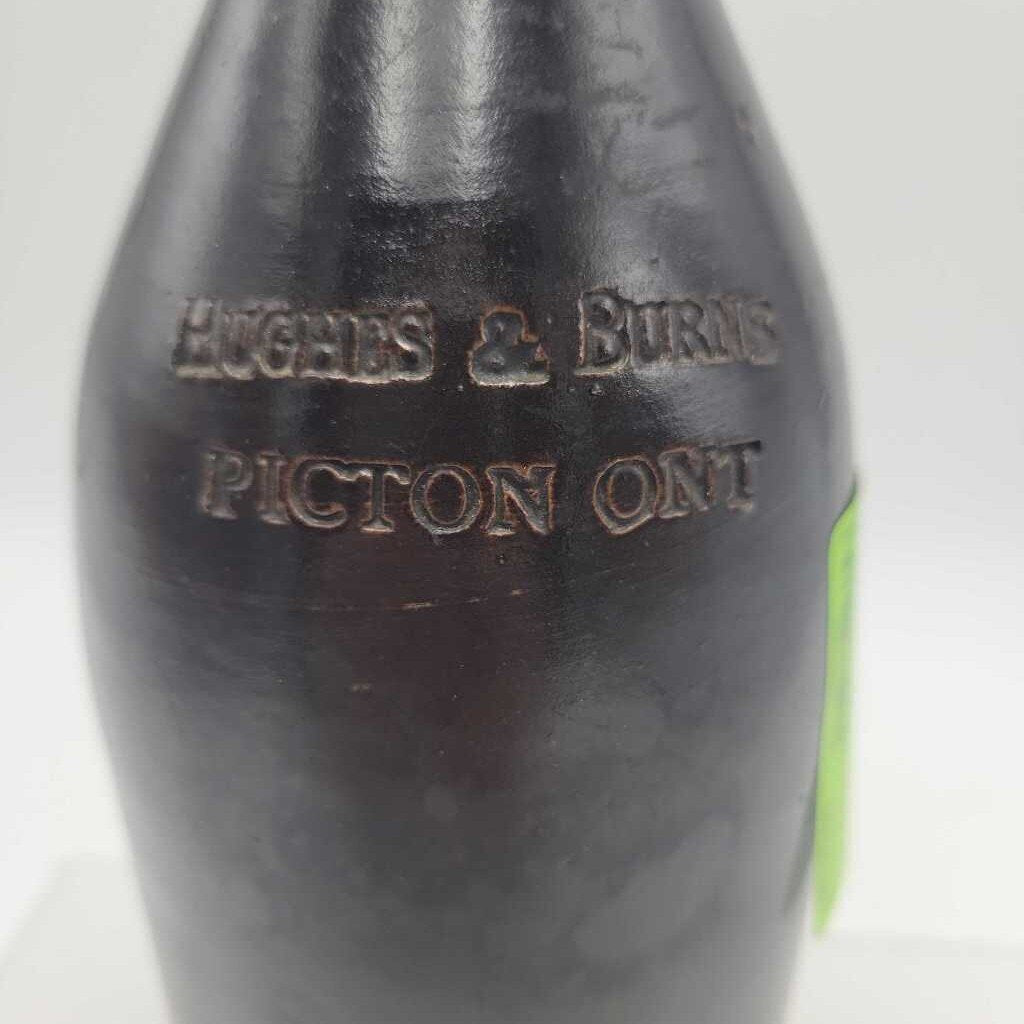 Hughes And Burns stoneware bottle (JEF)