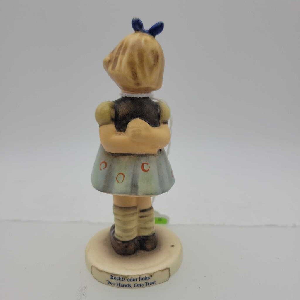 Hummel Girl Figurine "Two Hands One treat" (DEB)