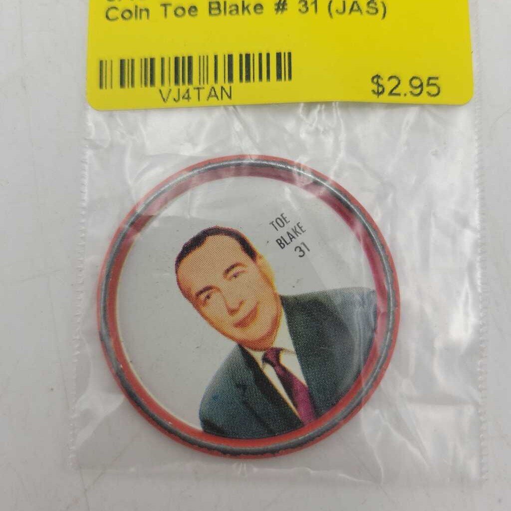 62 63 Shirriff Hockey Coin Toe Blake # 31 (JAS)