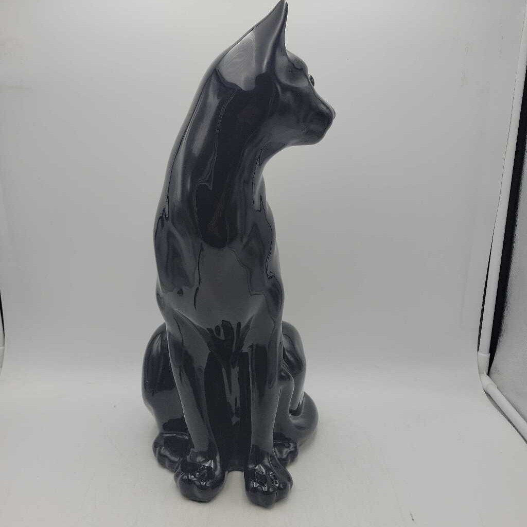 Black Ceramic Cat (YVO) (606)