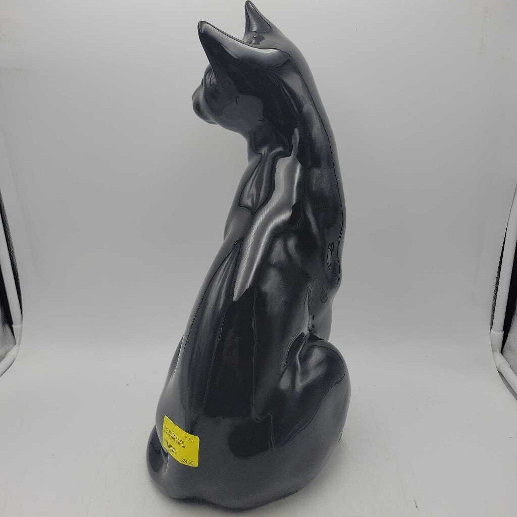Black Ceramic Cat (YVO) (606)