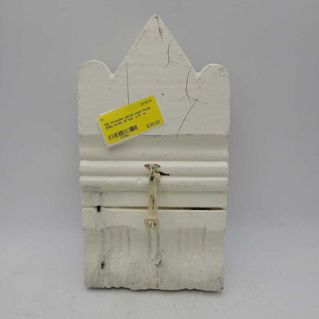 Wooden detail coat hook (RB)