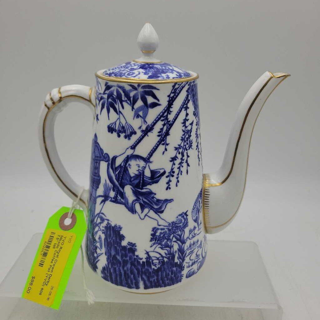 Royal Crown Derby Mikado Coffee Pot (YVO) 606