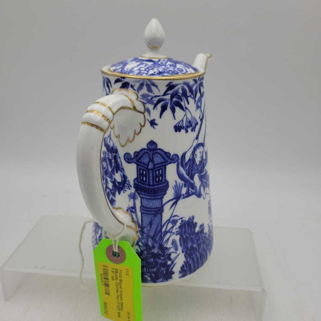Royal Crown Derby Mikado Coffee Pot (YVO) 606