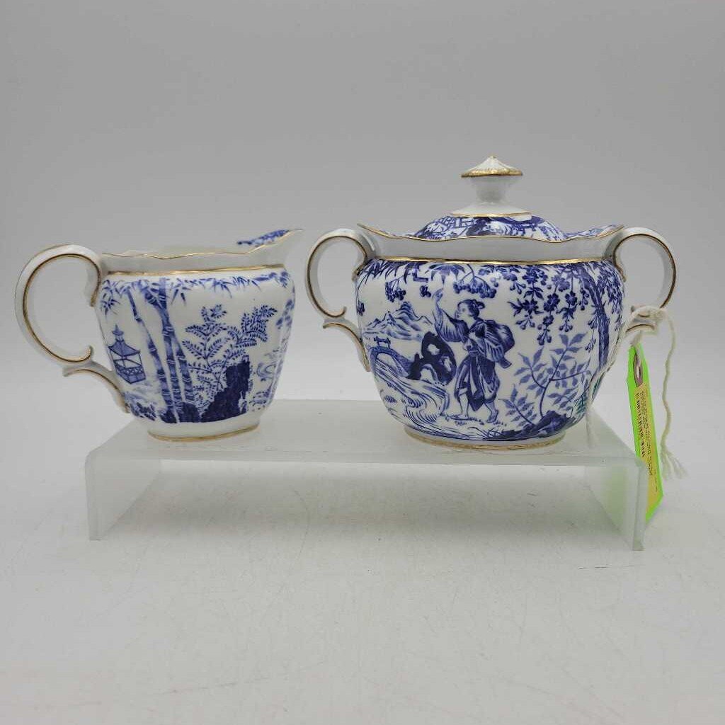 Royal Crown Derby Mikado Cream and sugar (YVO) 606