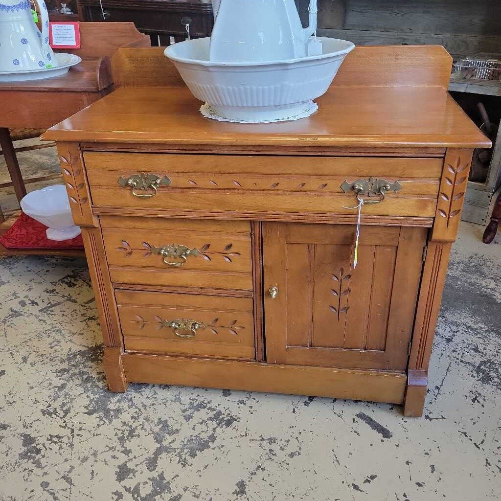 Eastlake Style Washstand Cabinet (NS)