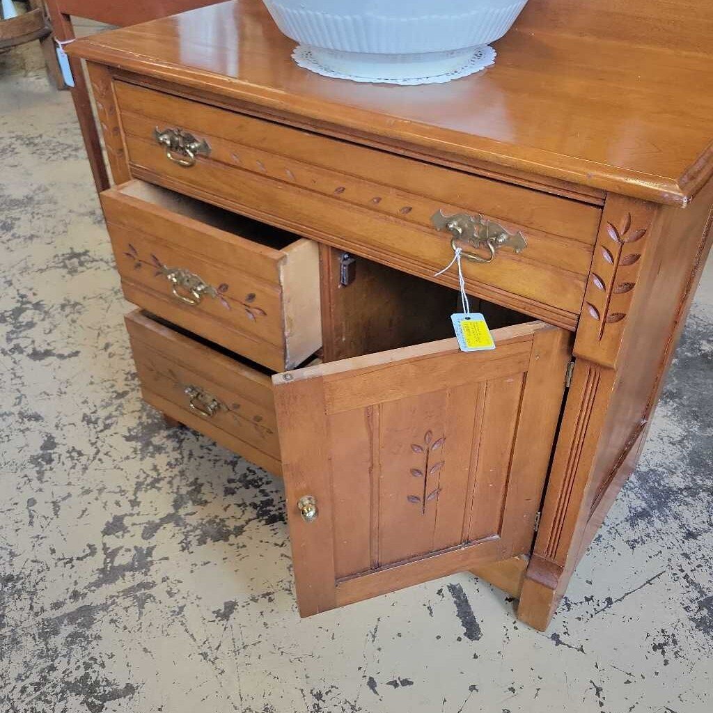 Eastlake Style Washstand Cabinet (NS)