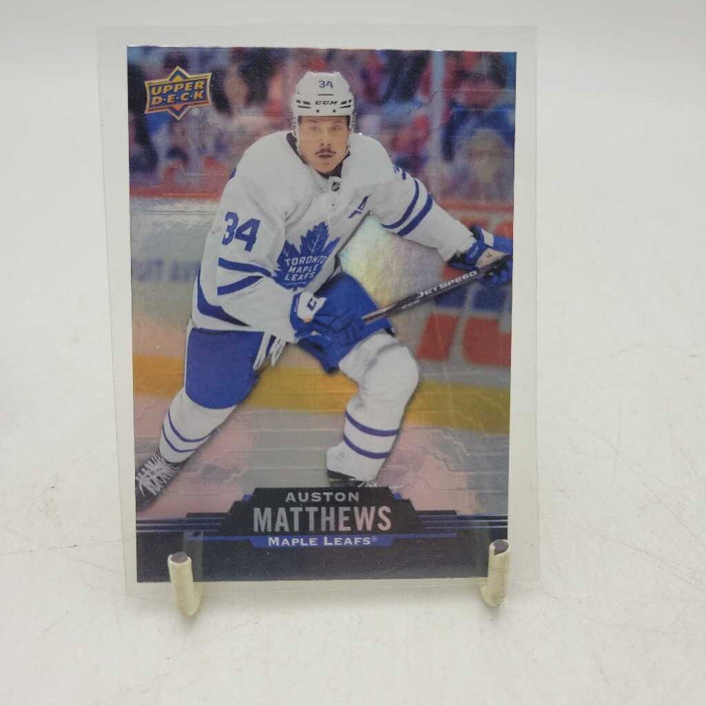 2020-21 Upper Deck Hockey Tim Horton's #34 Auston Matthews (JAS)