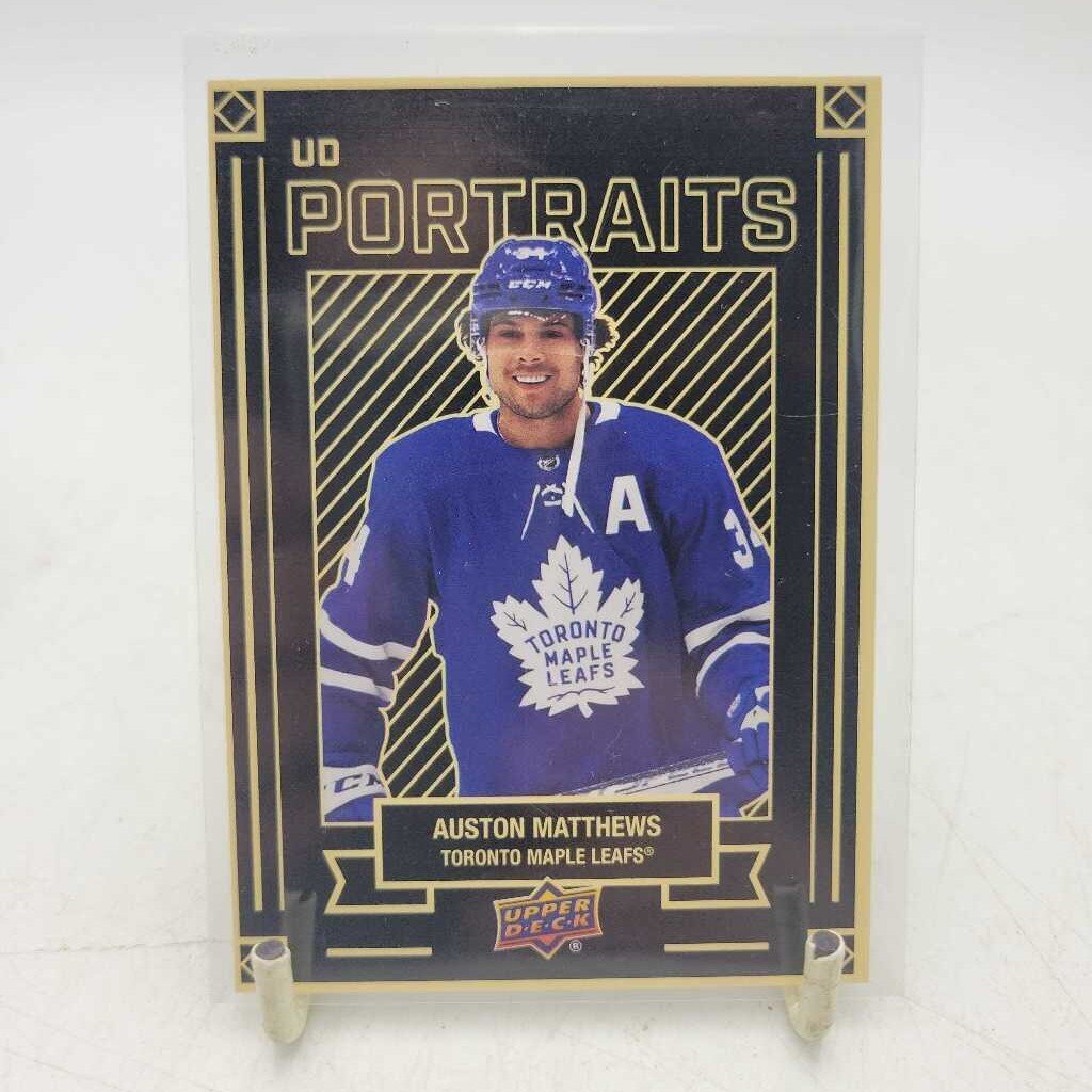 2021-22 Upper Deck Hockey # P 17 Auston Matthews (JAS)