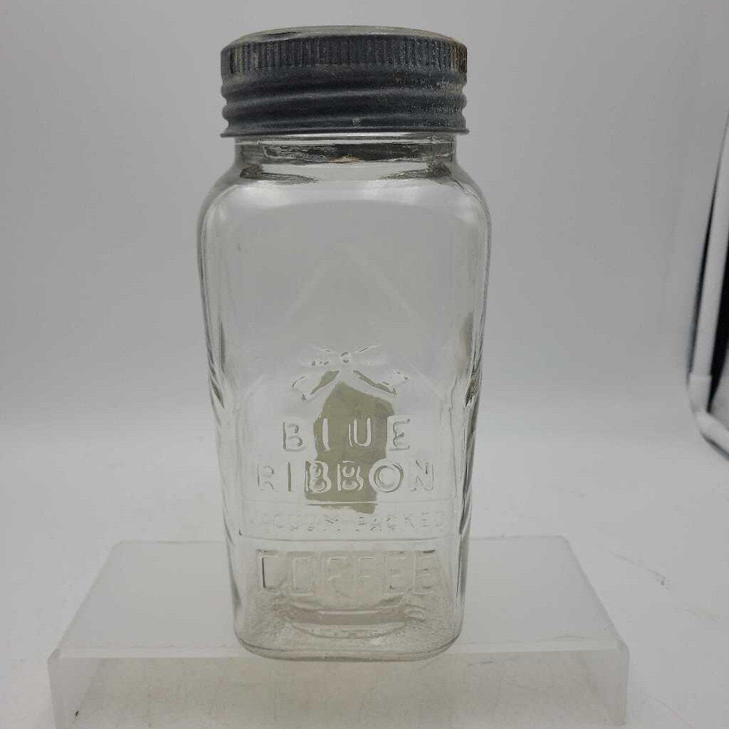 Blue Ribbon coffee jar (JAS)