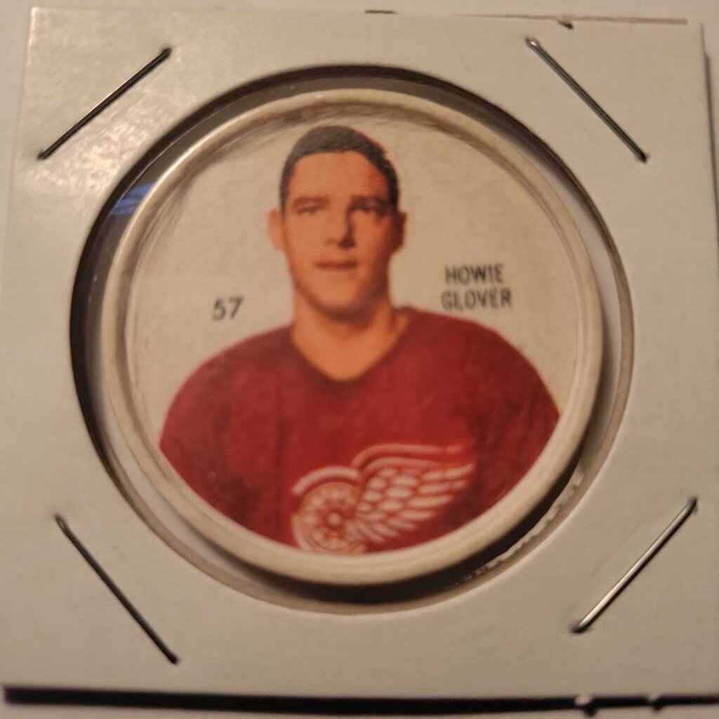61 62 Shirriff Hockey coin Howie Glover # 57(JAS)