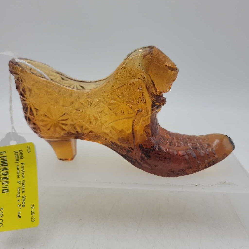Fenton Glass Shoe (DEB)