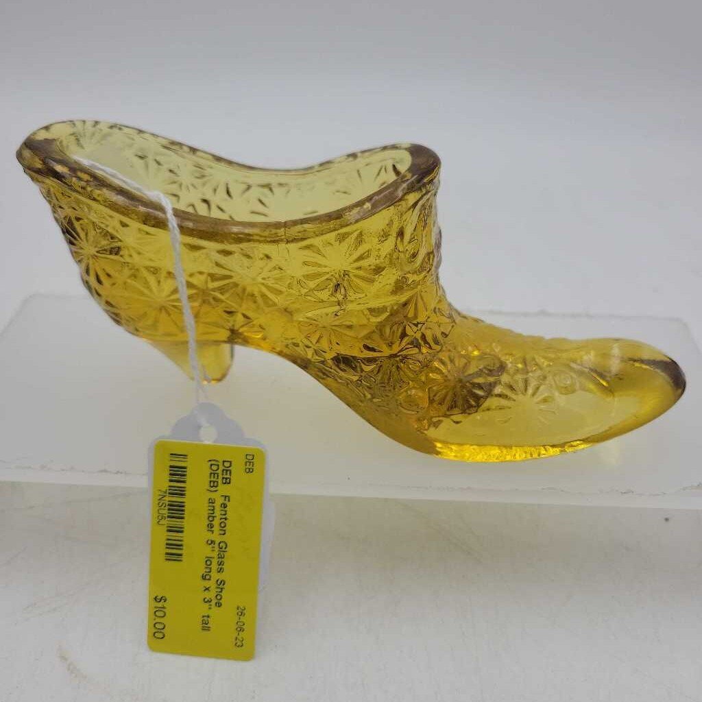 Fenton Glass Shoe (DEB)